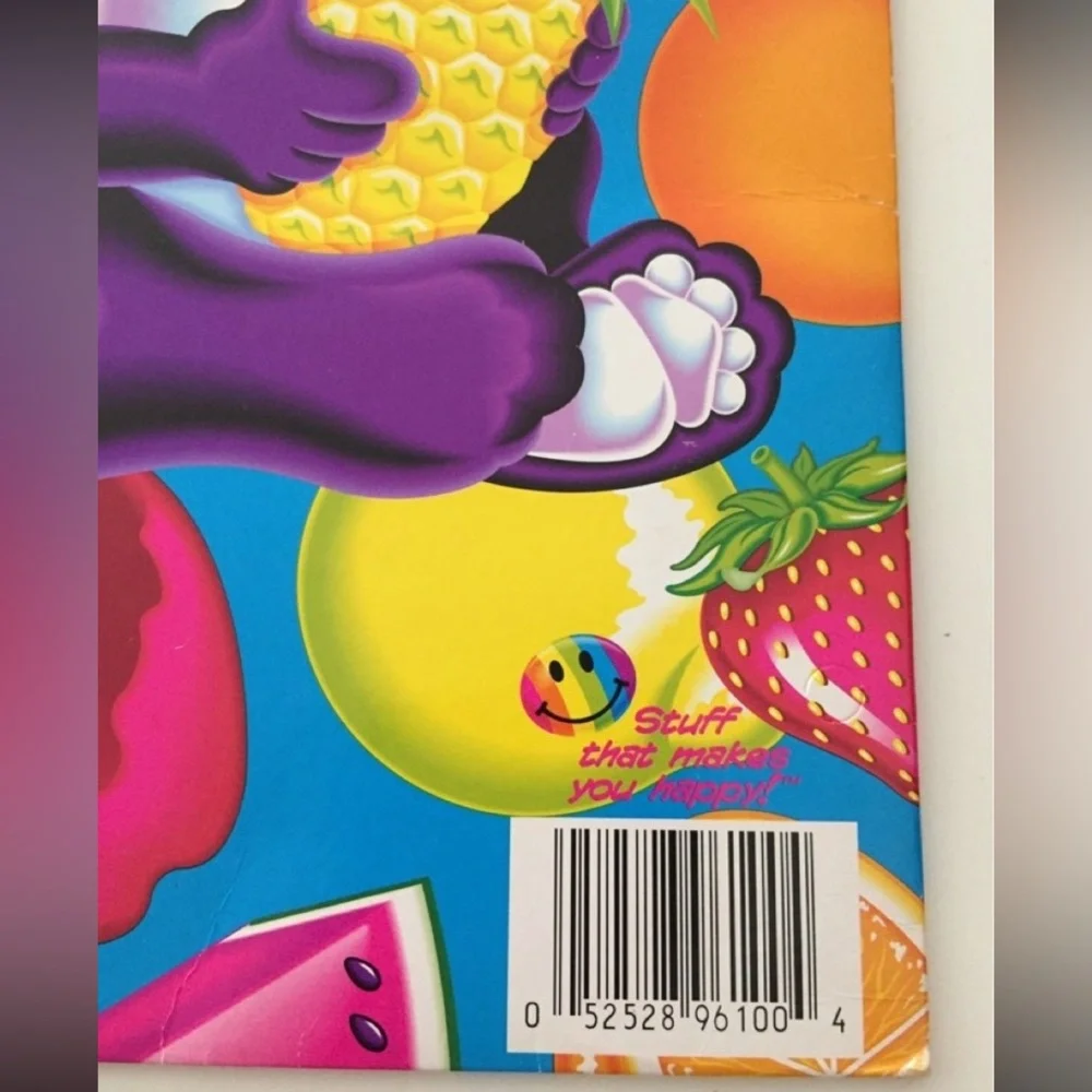 Lisa Frank Panda Fruit Folder